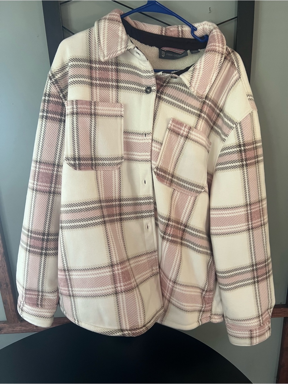 Free Country fleece plaid flannel XXL